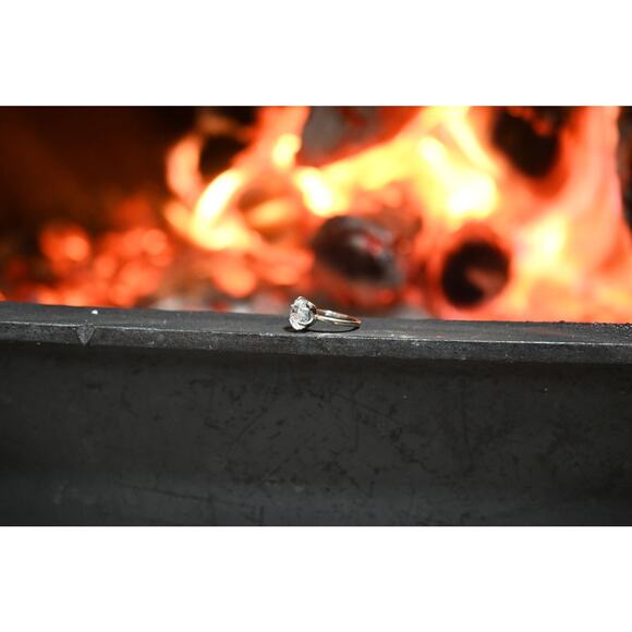 alternative raw diamond engagement ring raw crystal size 4 5 6 7 8 8 9 10 11 12 - Picture 4 of 4